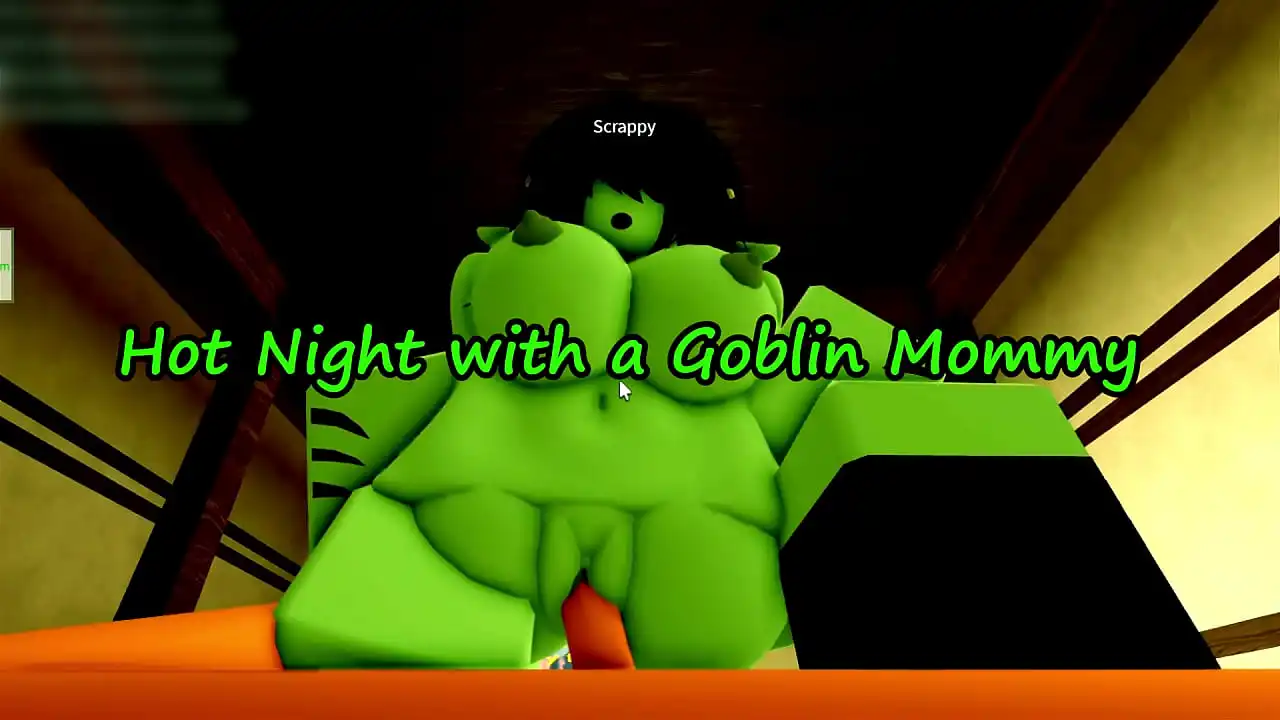 Uma noite quente com uma garota goblin | Roblox RPG