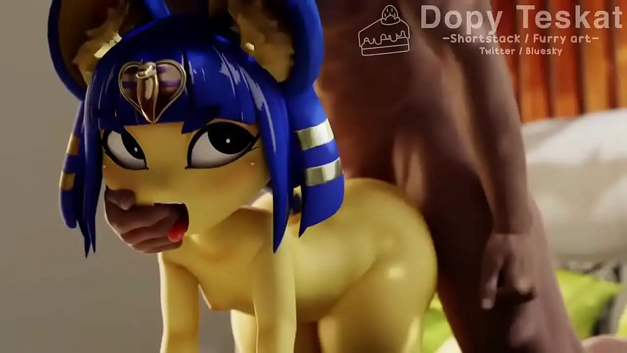 Ankha dando para o negão