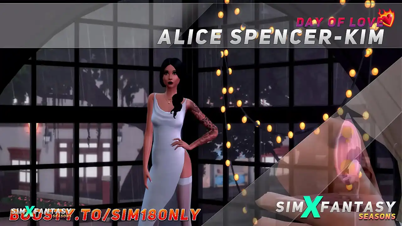 Dia do Amor - Alice Spencer-Kim - The Sims 4