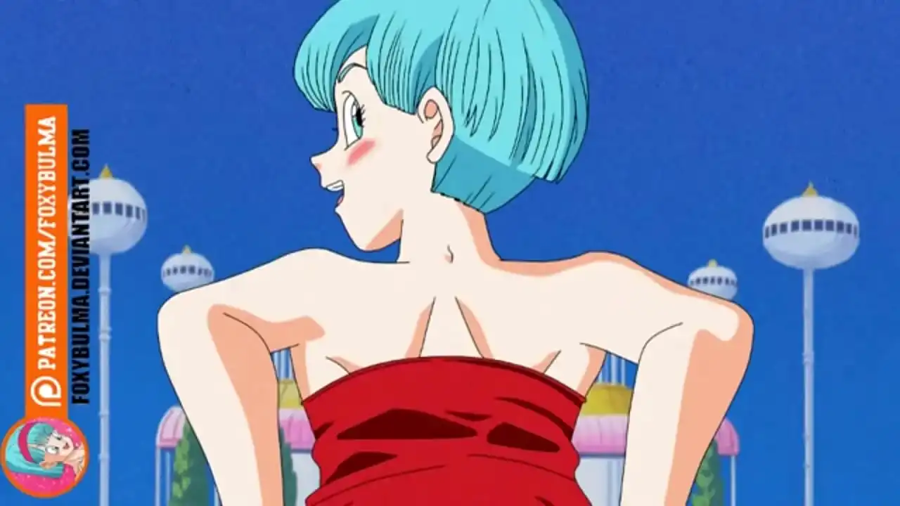 Dragon ball bulma mostrando buceta e tetas