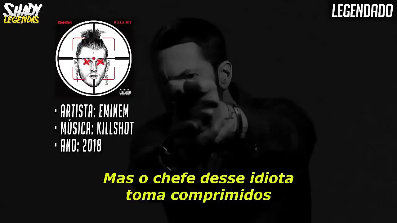 Eminem o merda do MGK na diss 'KILLSHOT`