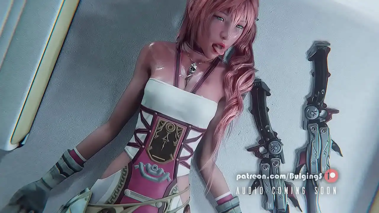 Final Fantasy Serah Farron deepthroat