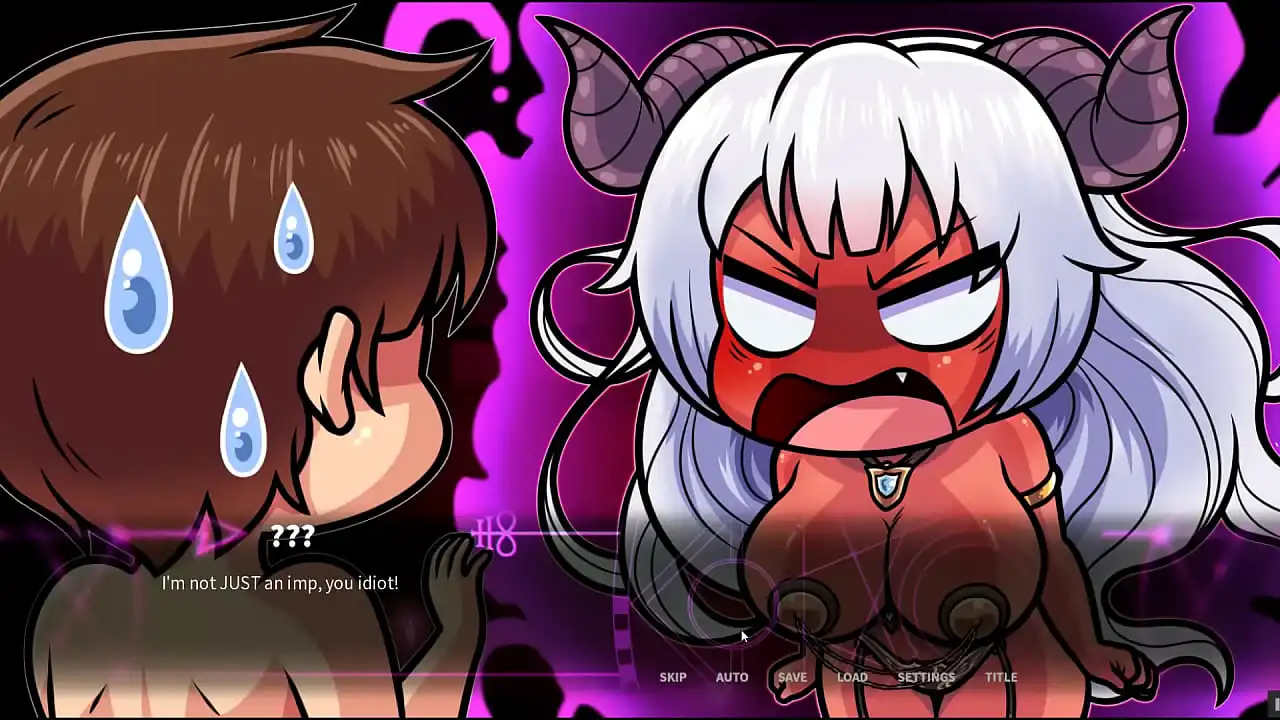 Dê uma chance a um Imp [Hentai game PornPlay] Ep.2 succubus like demon recebendo sua primeira creampie humana