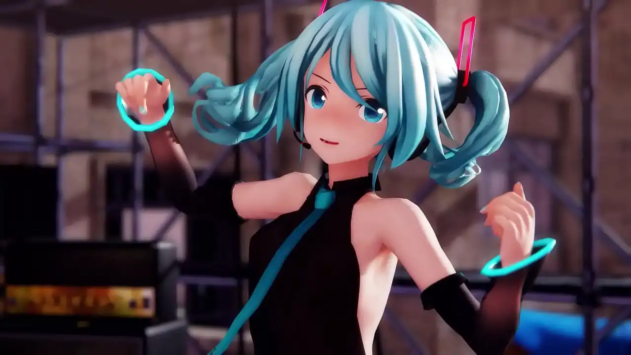 Concerto de striptease de Hatsune Miku MMD