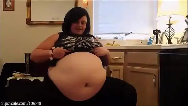 Barriga inchada ENORME!