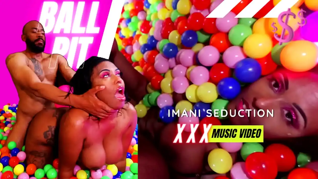 Imani Seduction fodida em um pelourinho de bolinhas - BALL PIT MUSIC VIDEO