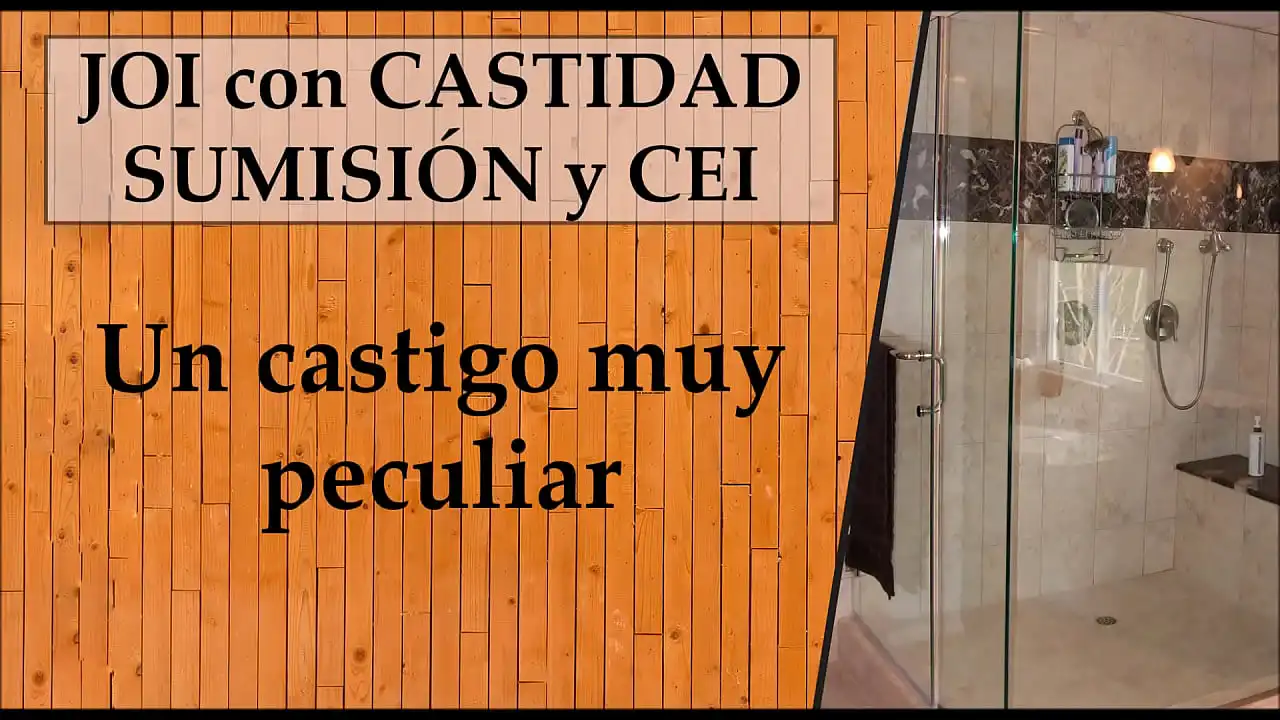 JOI com castigo, castidade e CEI. Nível de especialista!