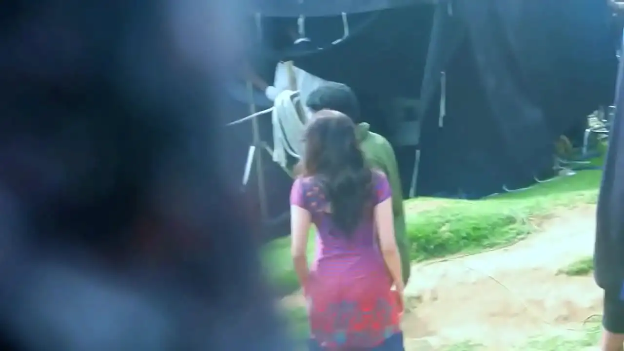 Mahesh Babu e Kajal Agarwal filmando vídeo vazado em HD