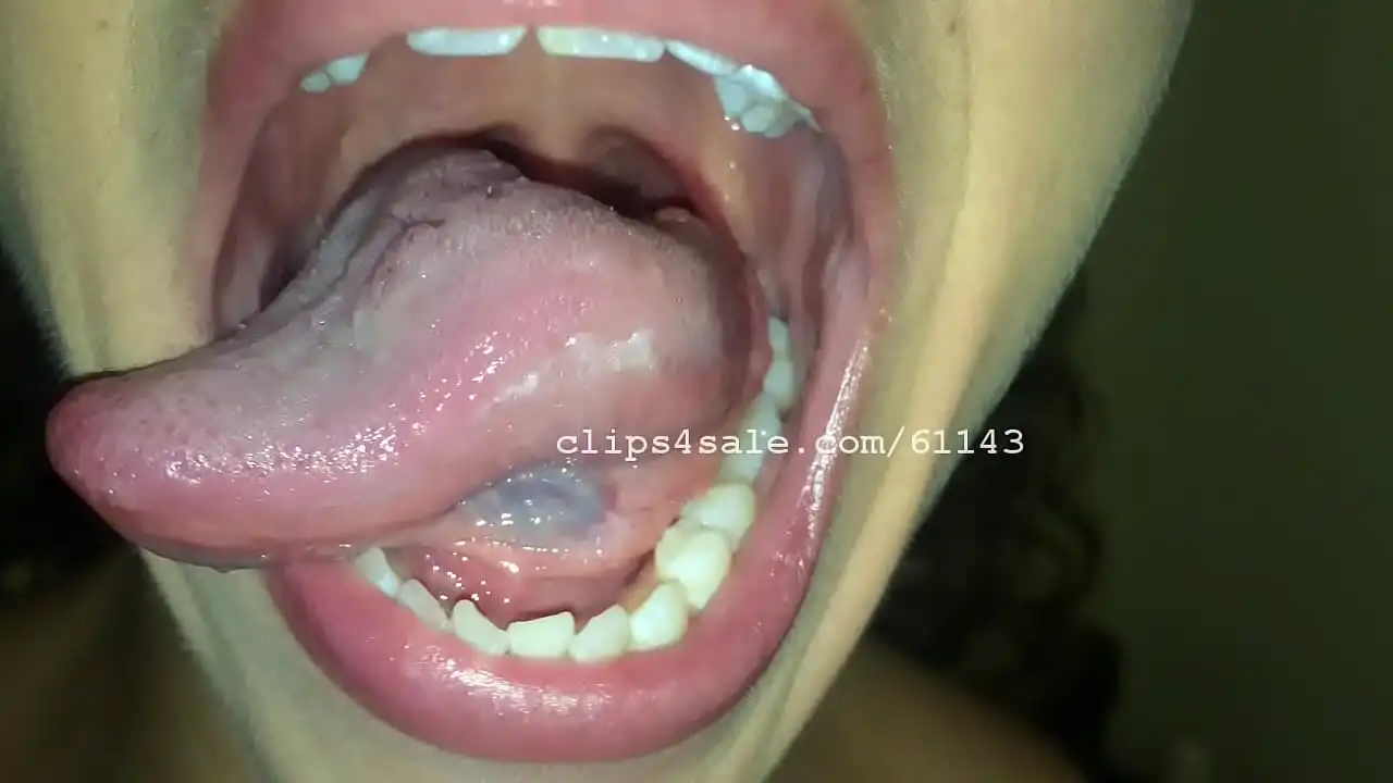 Mouth Fetish - Annie Arbor Mouth Video 3