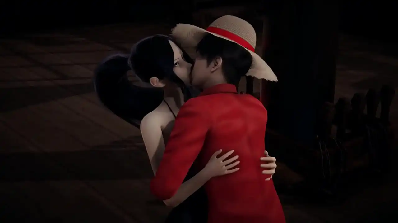 One piece Luffy x Nico Robin [Vídeo Completo] 9m