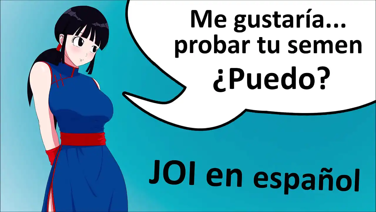 JOI hentai Desafio Dragon Ball. Corra 2 vezes. Áudio espanhol.