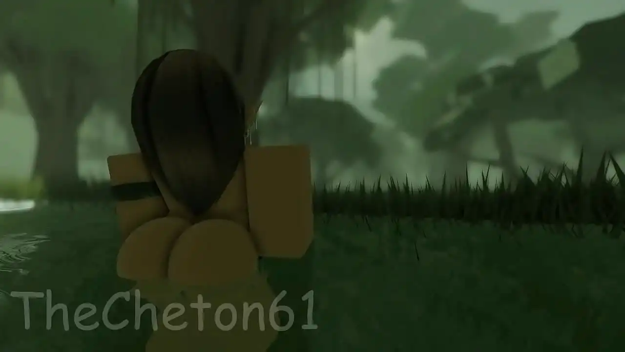 Roblox Futa fode uma garota na selva