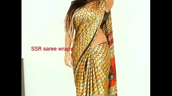 Telugu tia saree cetim saree vídeo de sexo parte 1