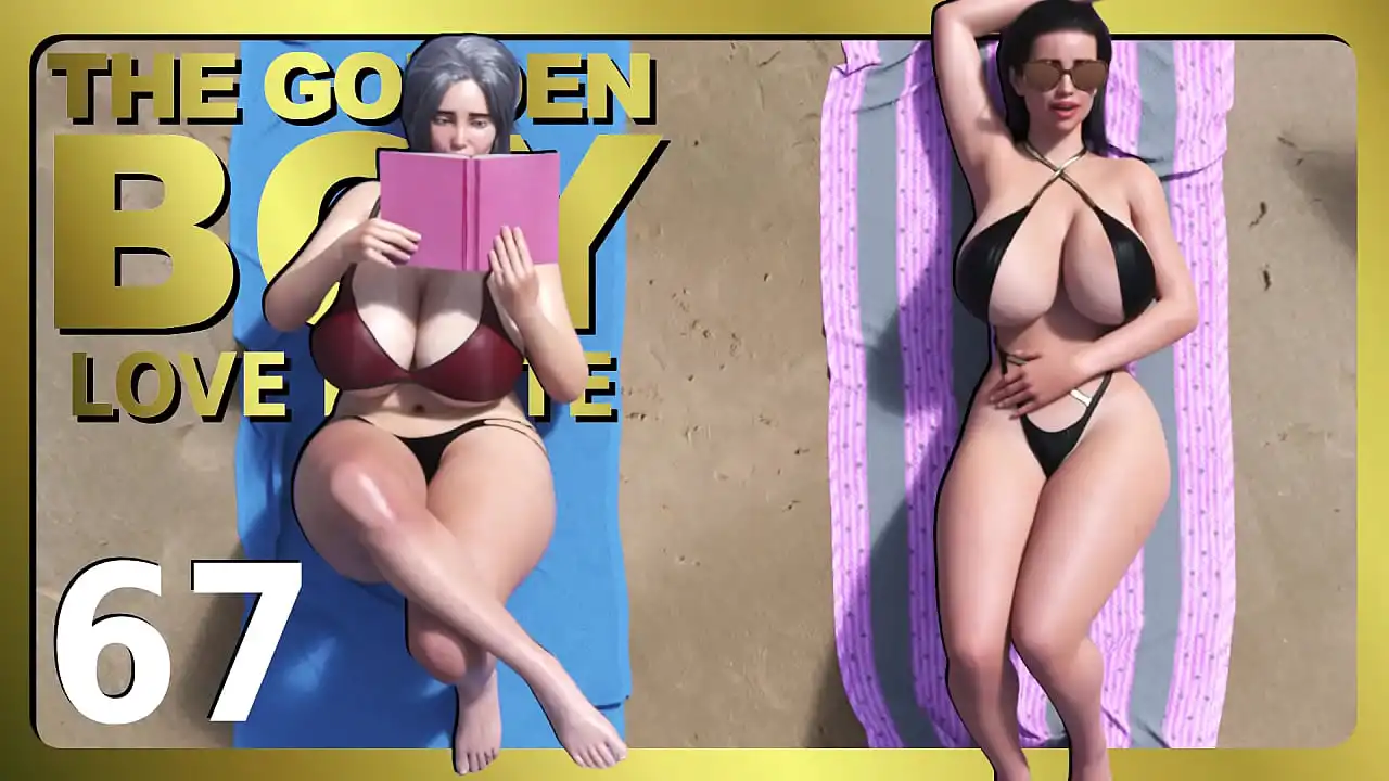 THE GOLDEN BOY #67 • Duas MILFS peitudas com corpos grossos na praia