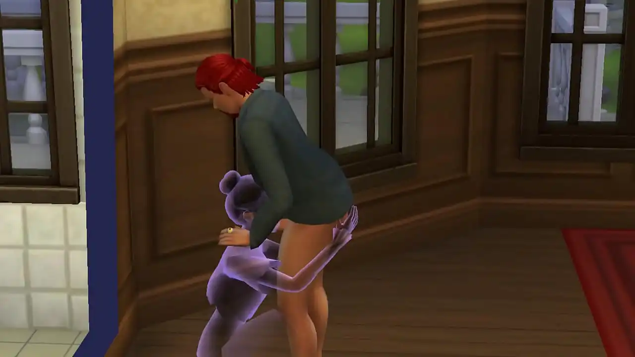 The Sims 4 sexo oral e comendo uma fantasma