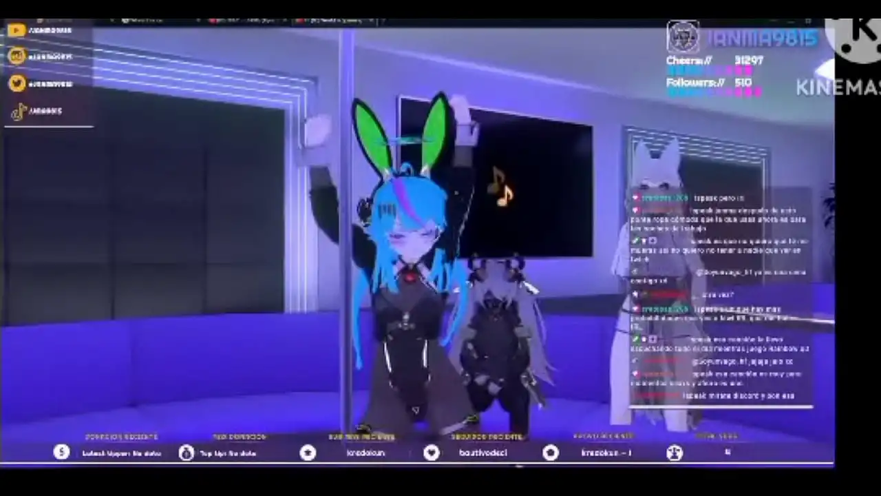 Vtuber dança tubo em stream